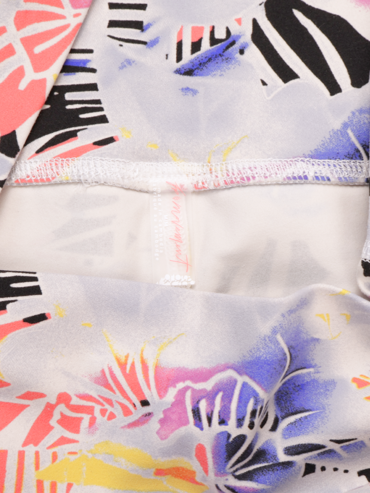 Free People Movement Bike Shorts Medium NWT | Floral Activewear High Rise