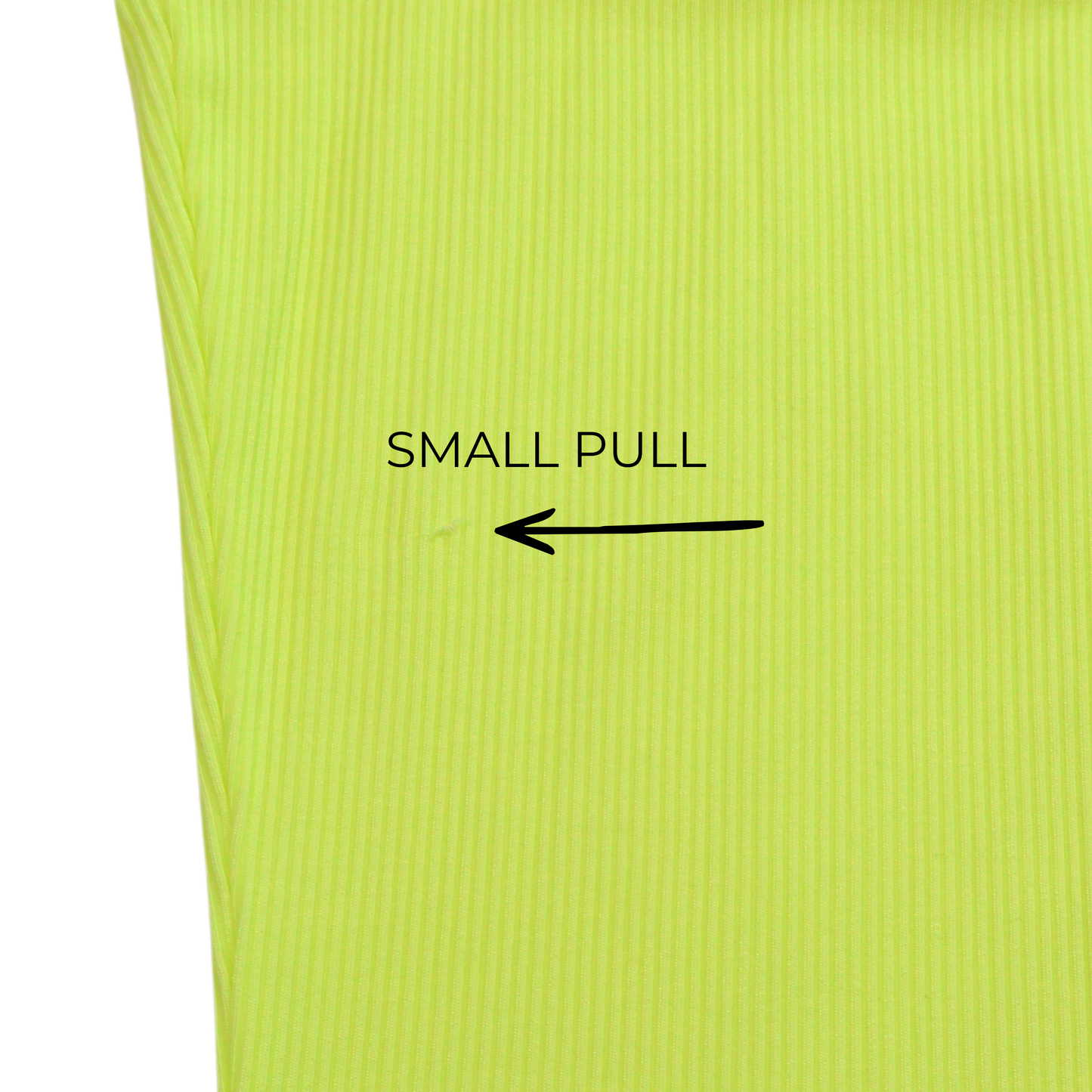 SKIMS Neon Yellow Bodycon Dress – Size XS NWT