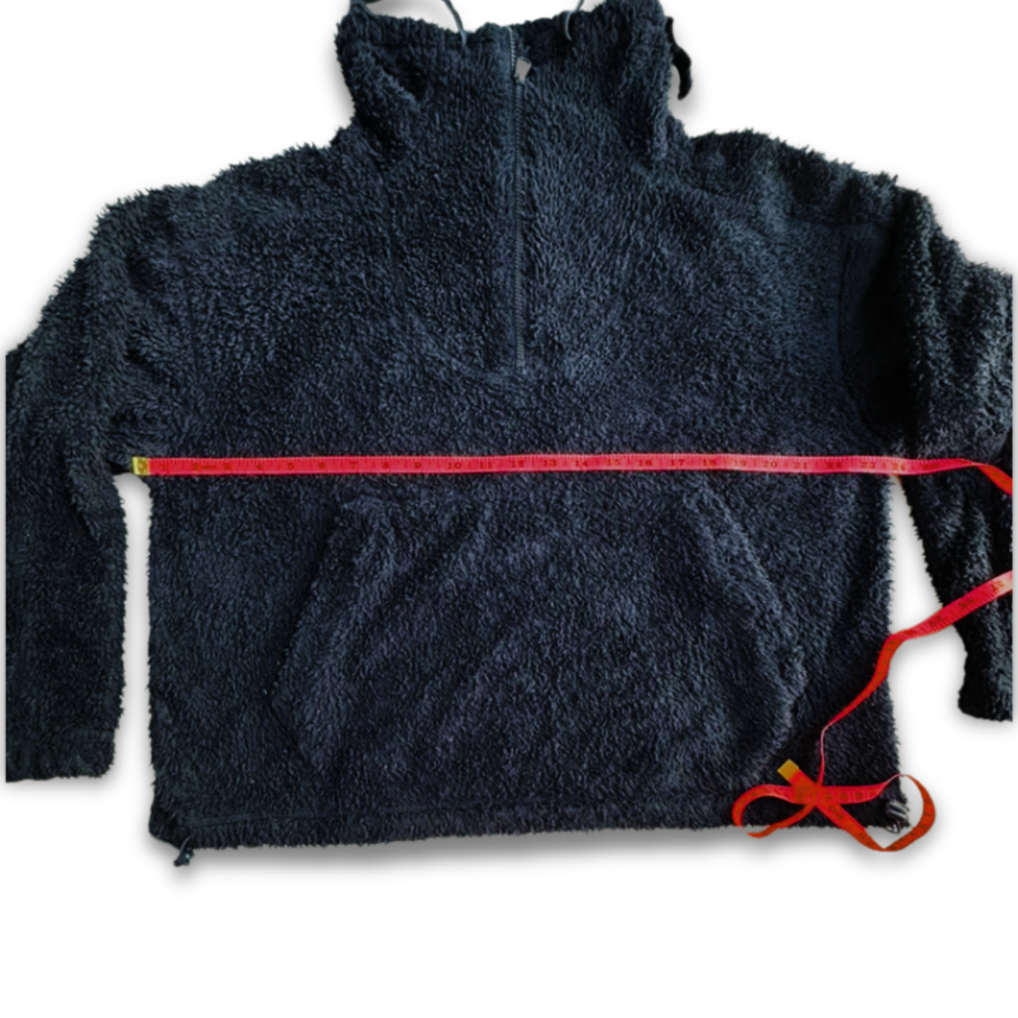 FP Movement Free People Navy Sherpa Pullover Size Small Oversized Fleece