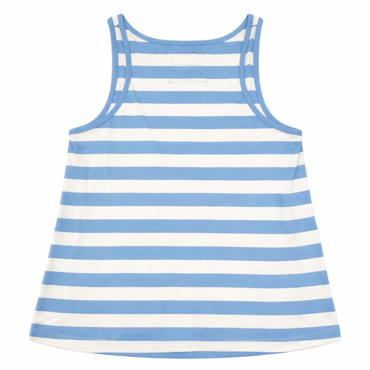Current/Elliott Blue &amp; White Striped Pocket Tank – Size 2