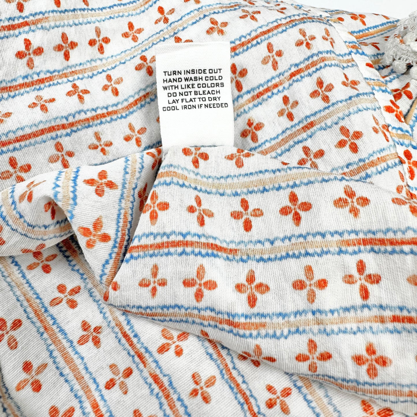 Mine Floral Smocked Blouse – Size Large