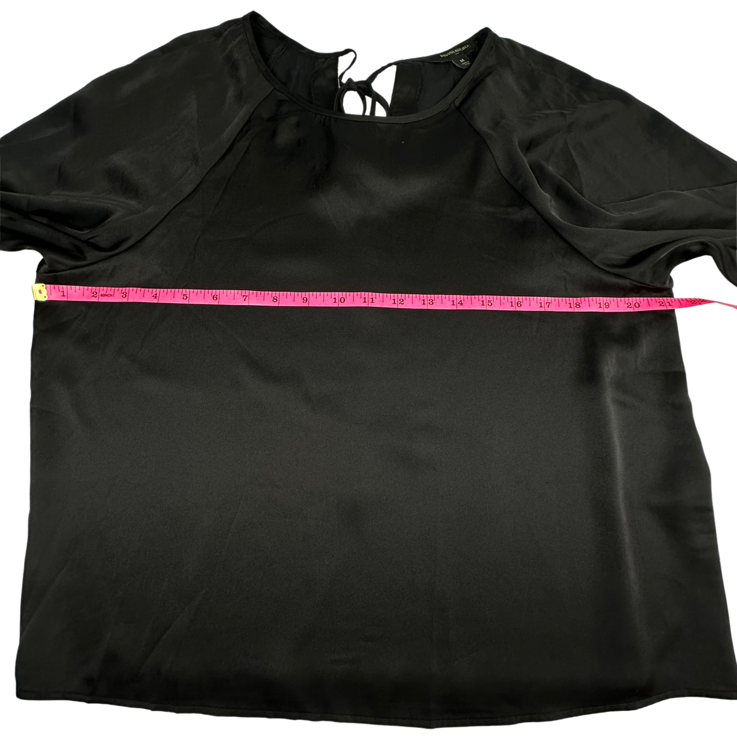 Banana Republic Black Balloon Sleeve Blouse – Size Medium