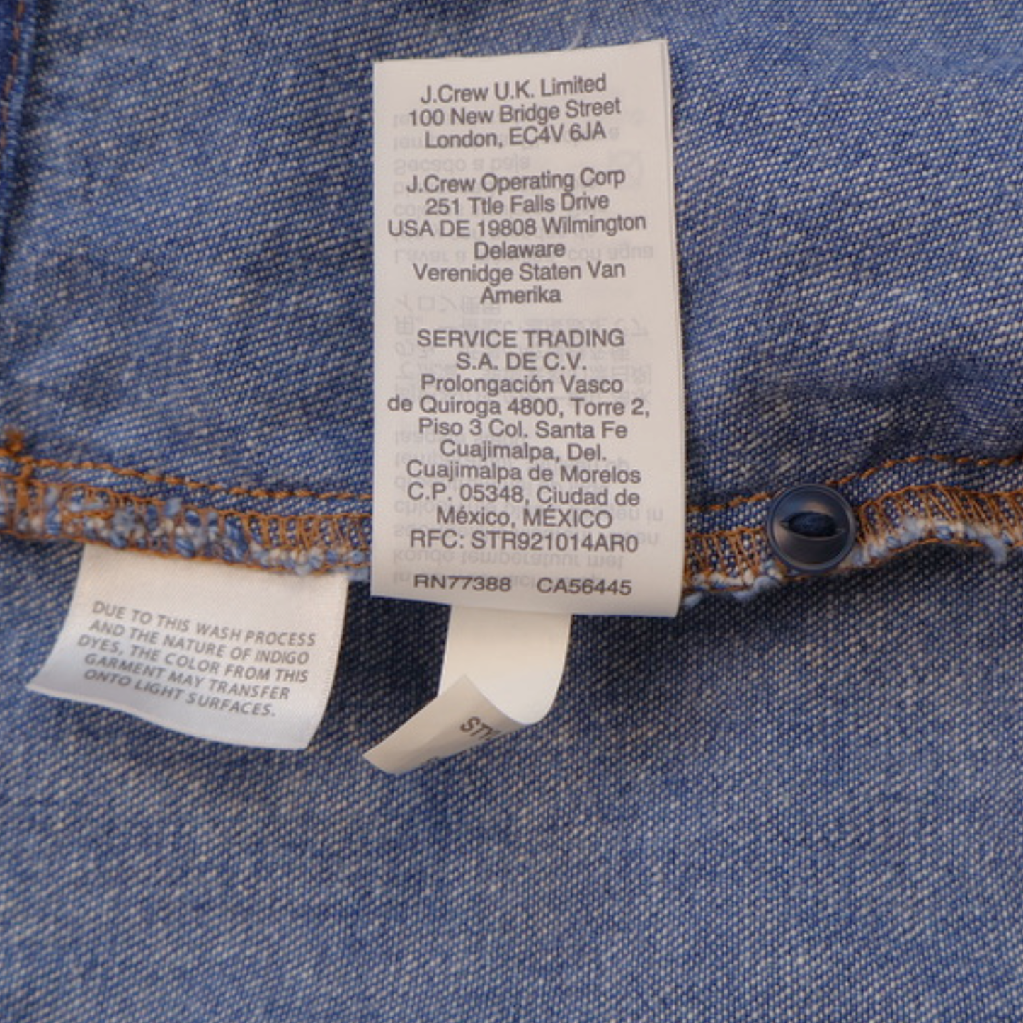 Madewell Denim Halter Top – Adjustable Strap Tank | Size S