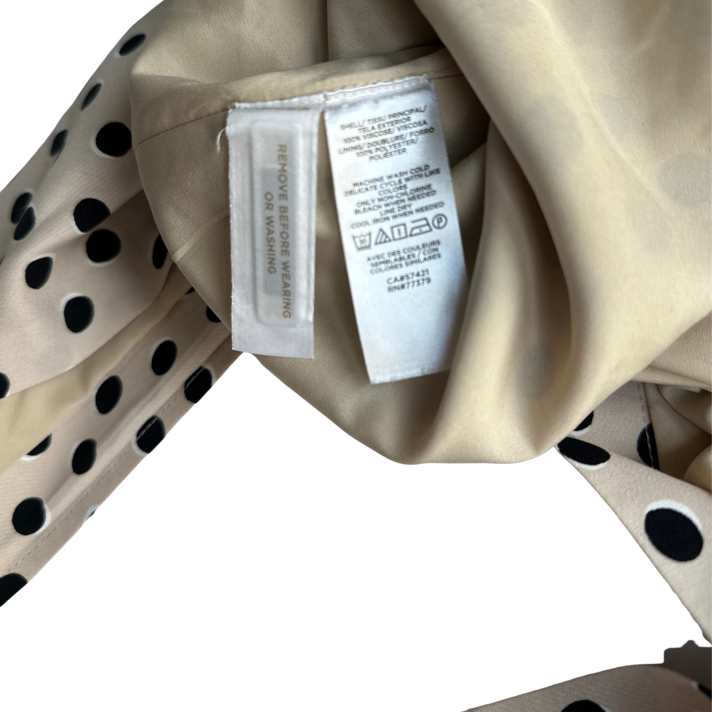 Ann Taylor Polka Dot Midi Skirt – Size 12