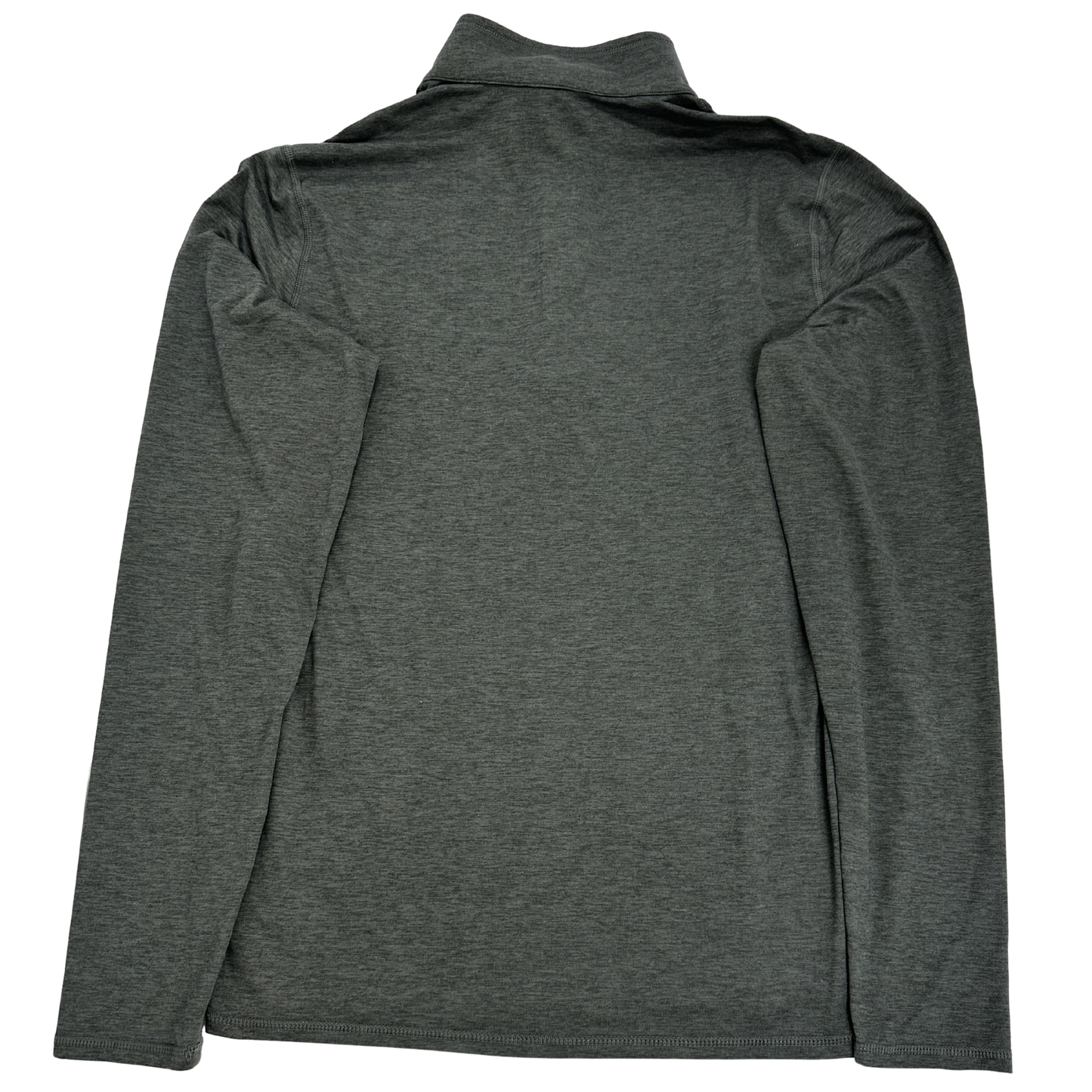 Vuori Quarter Zip Performance Pullover – Charcoal Black – Size Medium