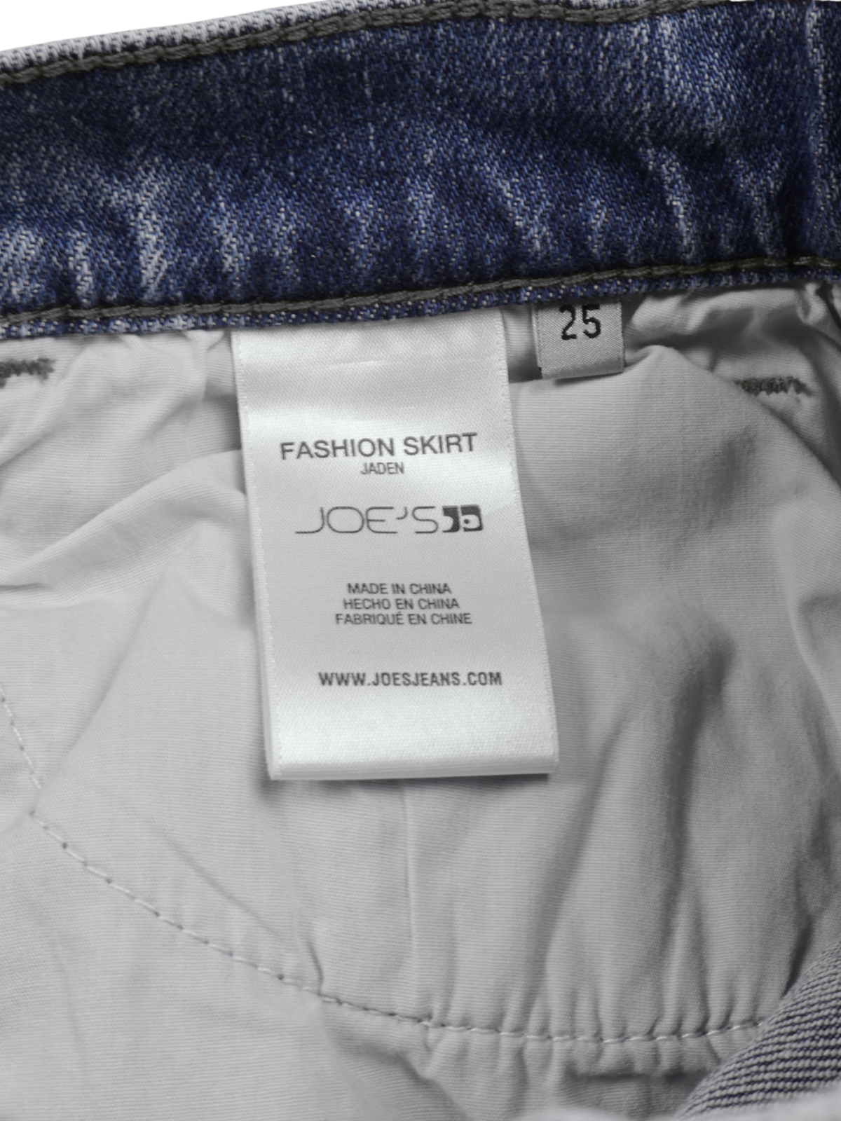 Joe’s Denim Mini Skirt – Classic Medium Wash | Size 25
