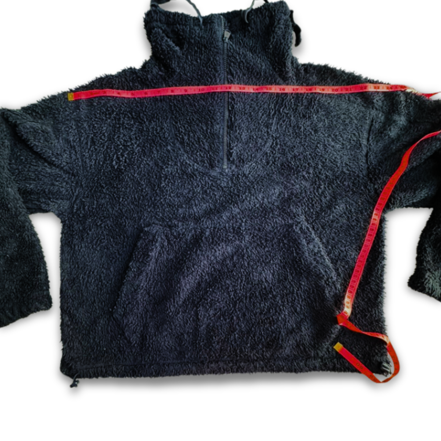 FP Movement Free People Navy Sherpa Pullover Size Small Oversized Fleece
