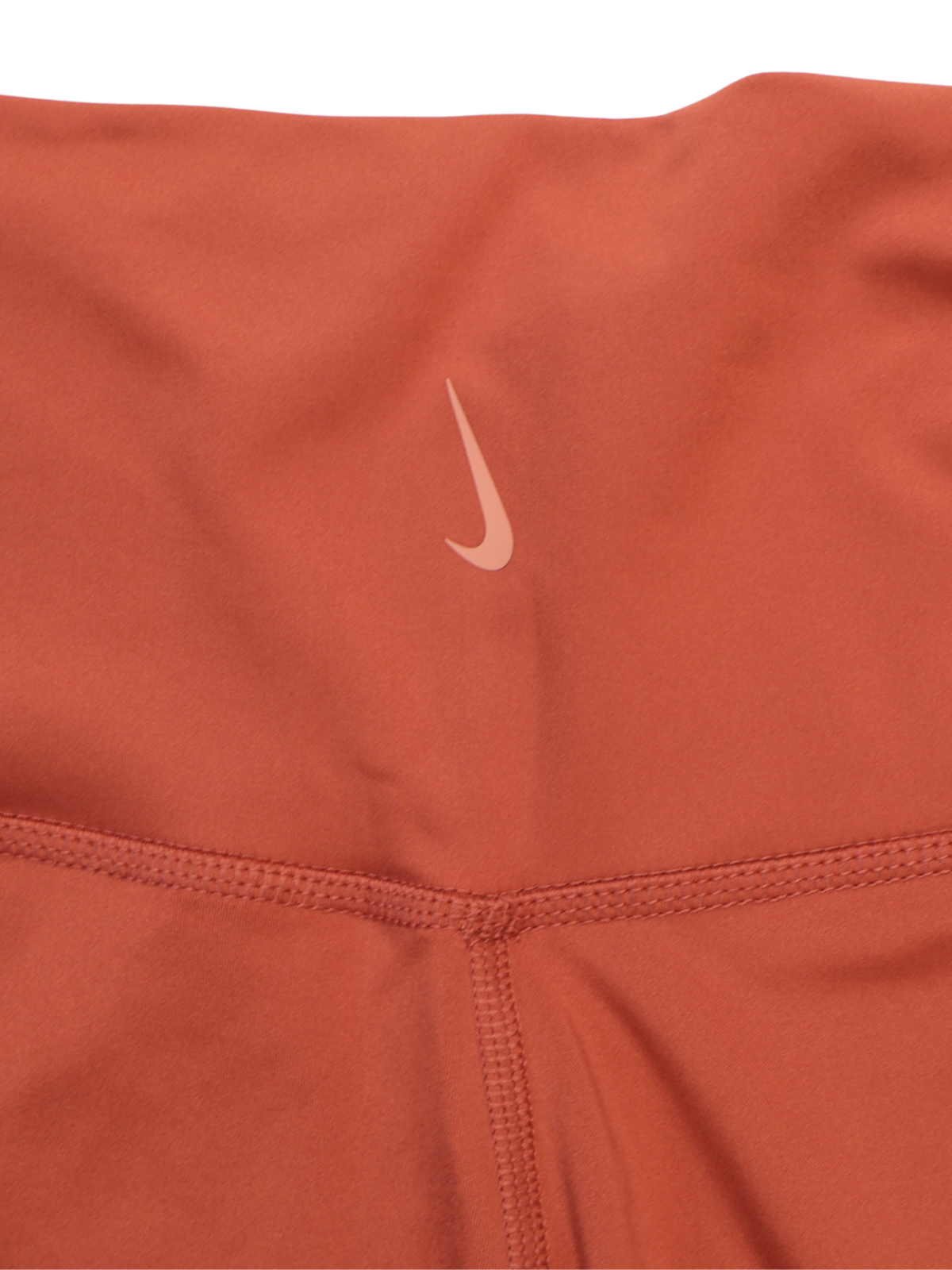 Nike High-Rise Coral Leggings – Sculpting Fit with Side Detail (Size Small)