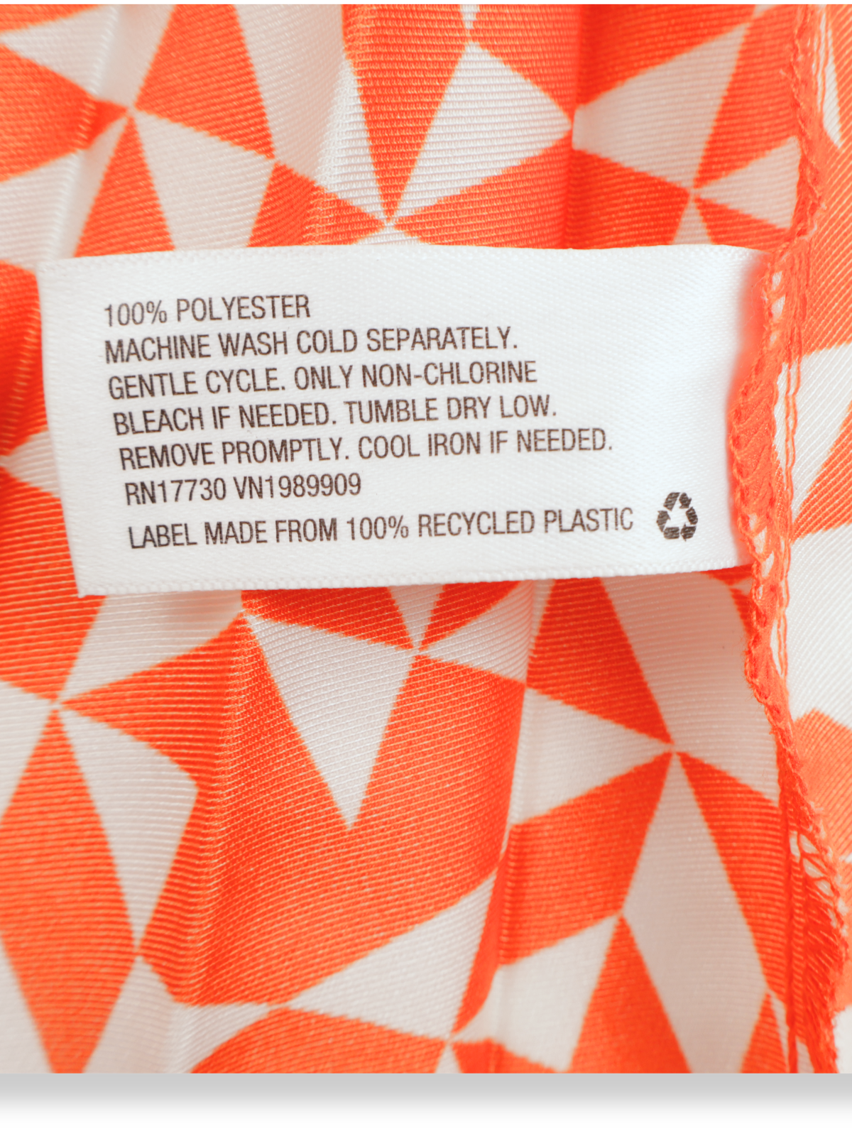 Future Collective Midi Skirt Size 0 | Orange Geometric Print Flowy Statement Skirt