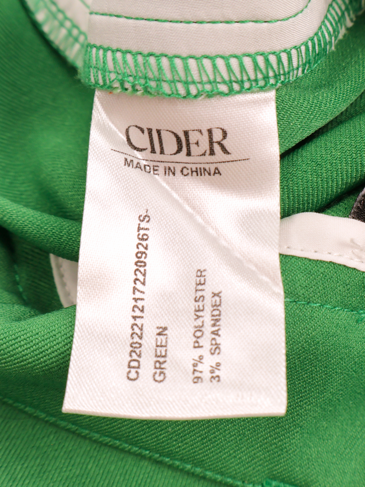 Cider Green Wide Leg Trousers | High Rise Tailored Pants | Size Small