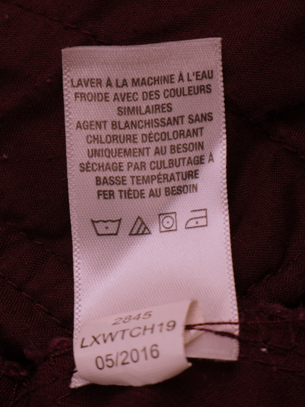 Prince & Foxy Maroon Utility Jacket | Hooded Cargo Military Style Jacket | XL