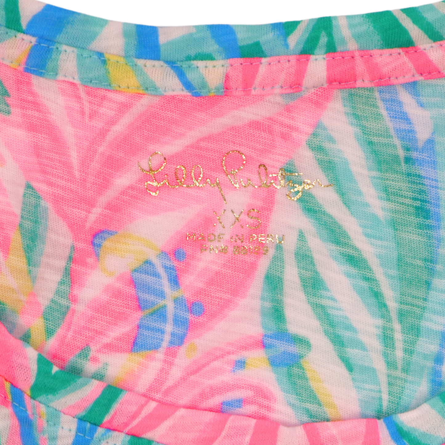 Lilly Pulitzer Tropical Print Top – Pink Multi | Size XXS