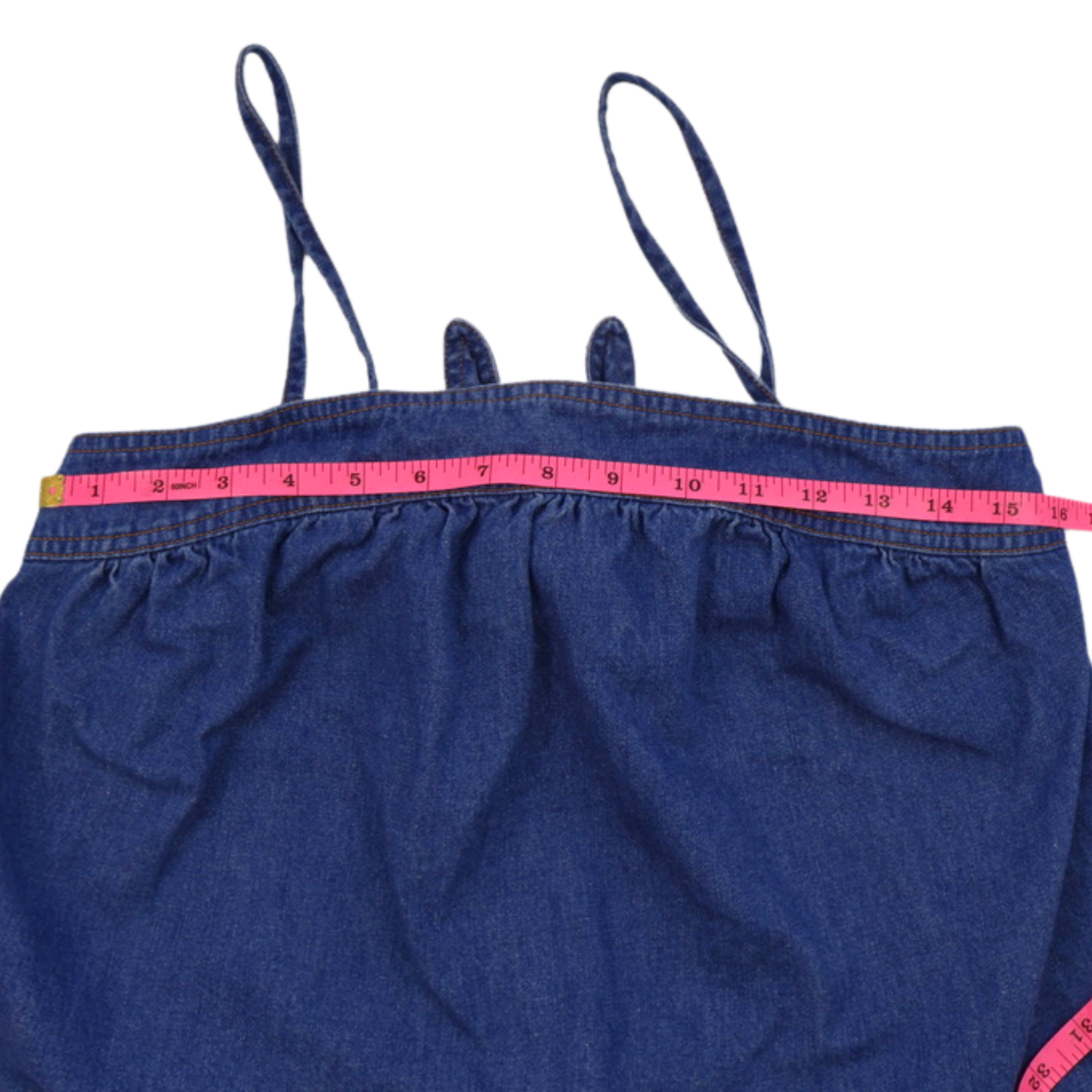 Madewell Denim Halter Top – Adjustable Strap Tank | Size S