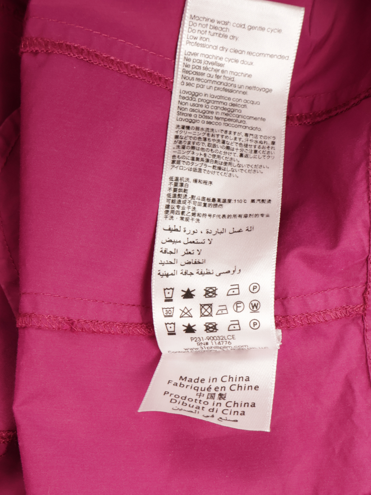 3.1 Phillip Lim Magenta Puff Sleeve Midi Dress – A-Line Designer Statement (Size 10)