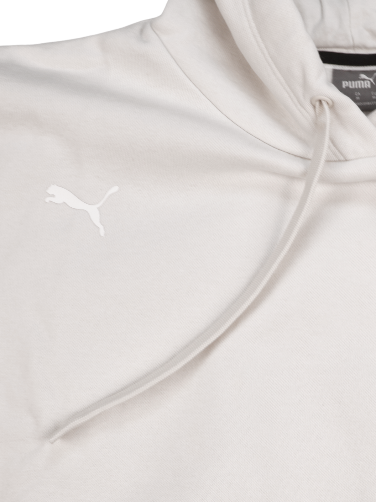 Puma x BMW Motorsport Cream Hoodie | Size Medium | Minimal Streetwear Essential