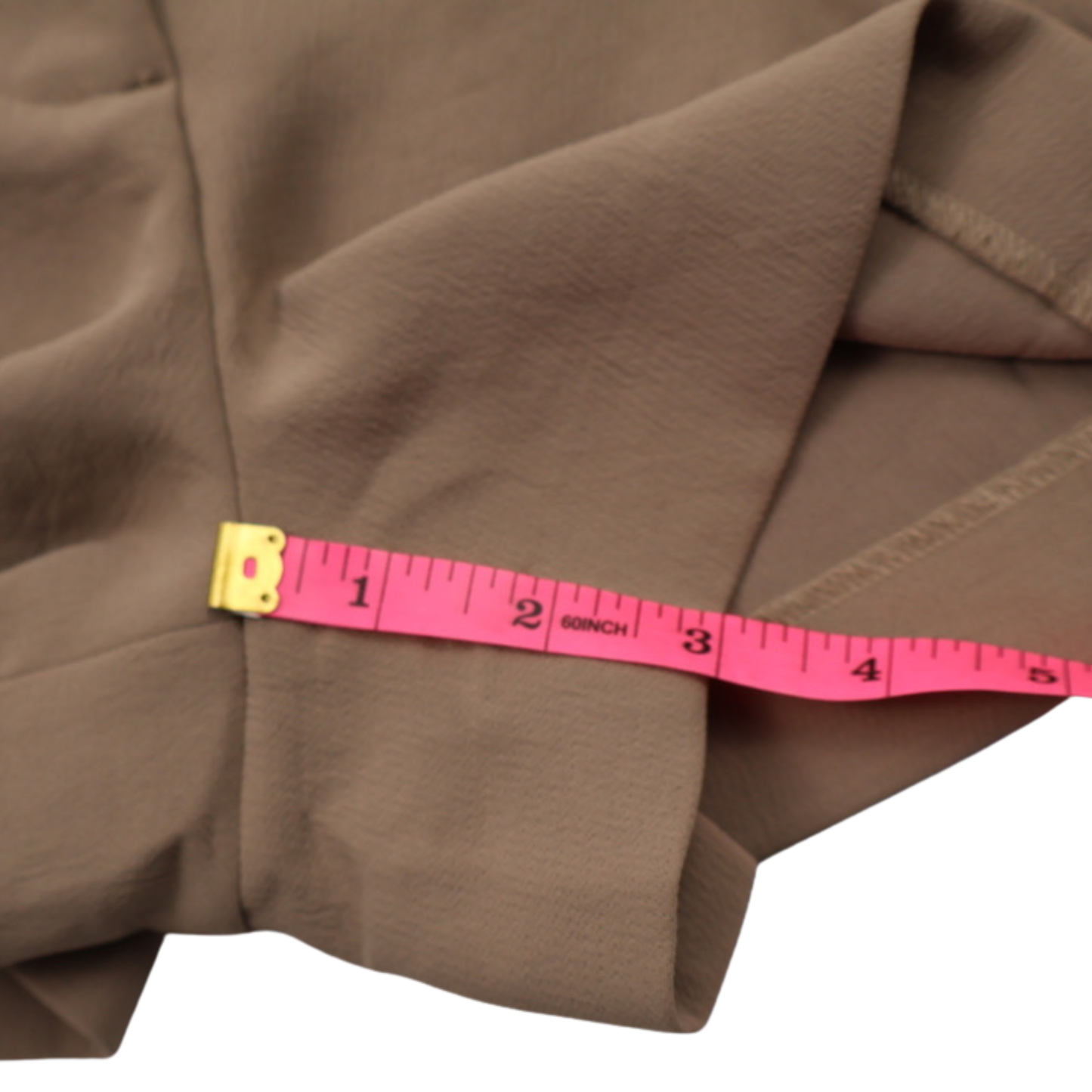 Aritzia Tailored Khaki High Rise Shorts Size 4