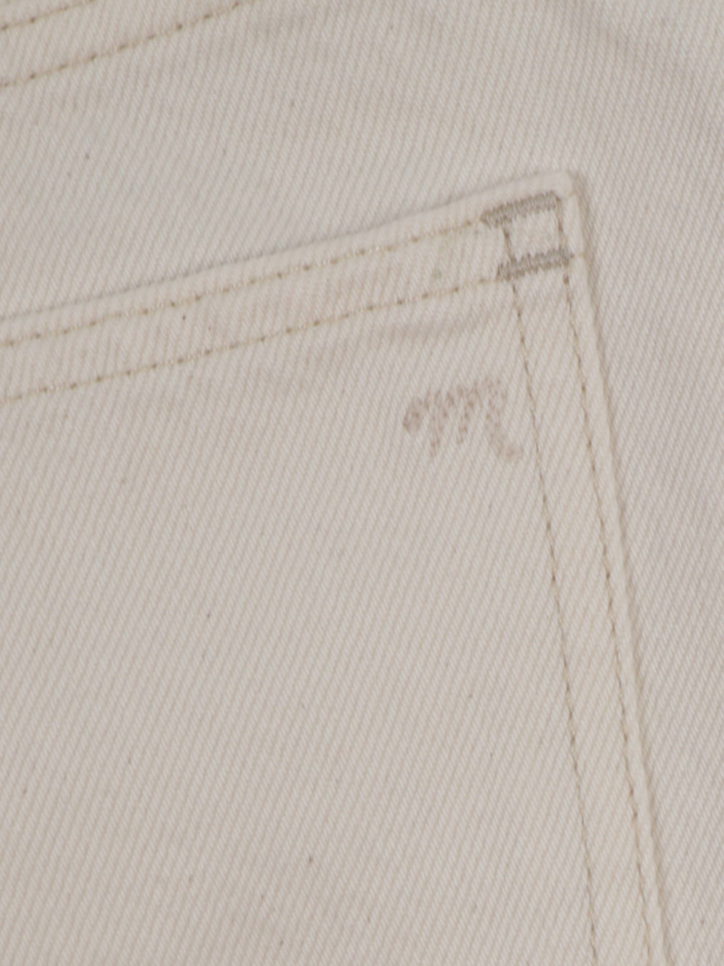 Madewell Cream High-Rise Denim Shorts – Clean Minimalist Staple (Size 26)