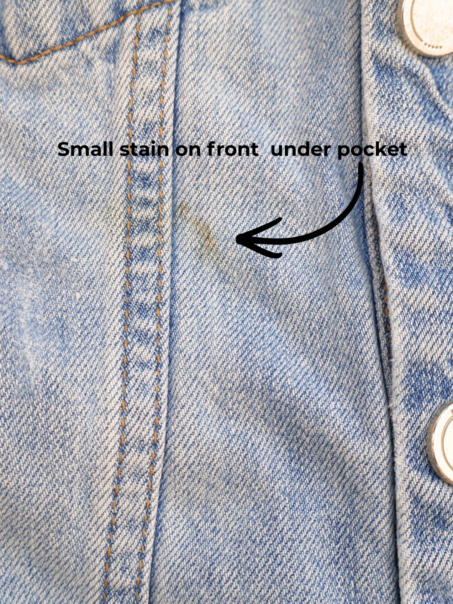 BLANK NYC Distressed Denim Jacket – Fitted Small
