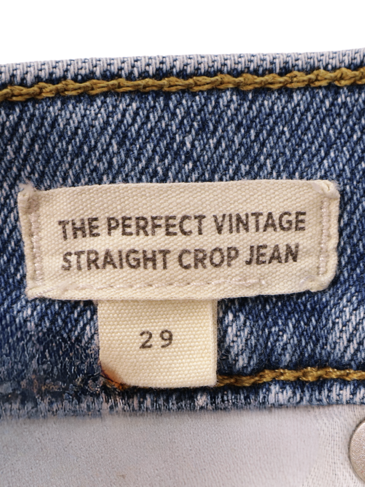 Madewell High-Rise Straight-Leg Jeans – Classic Medium Wash (Size 29)