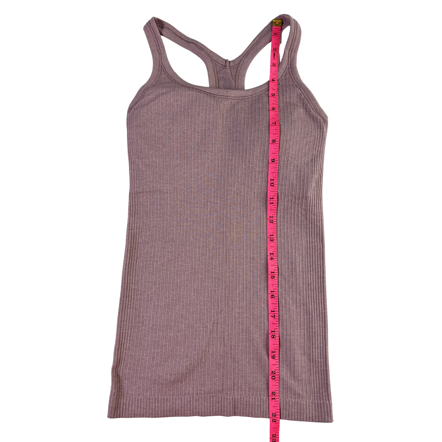 Lululemon Ribbed Racerback Tank Top – Mauve – Size 2
