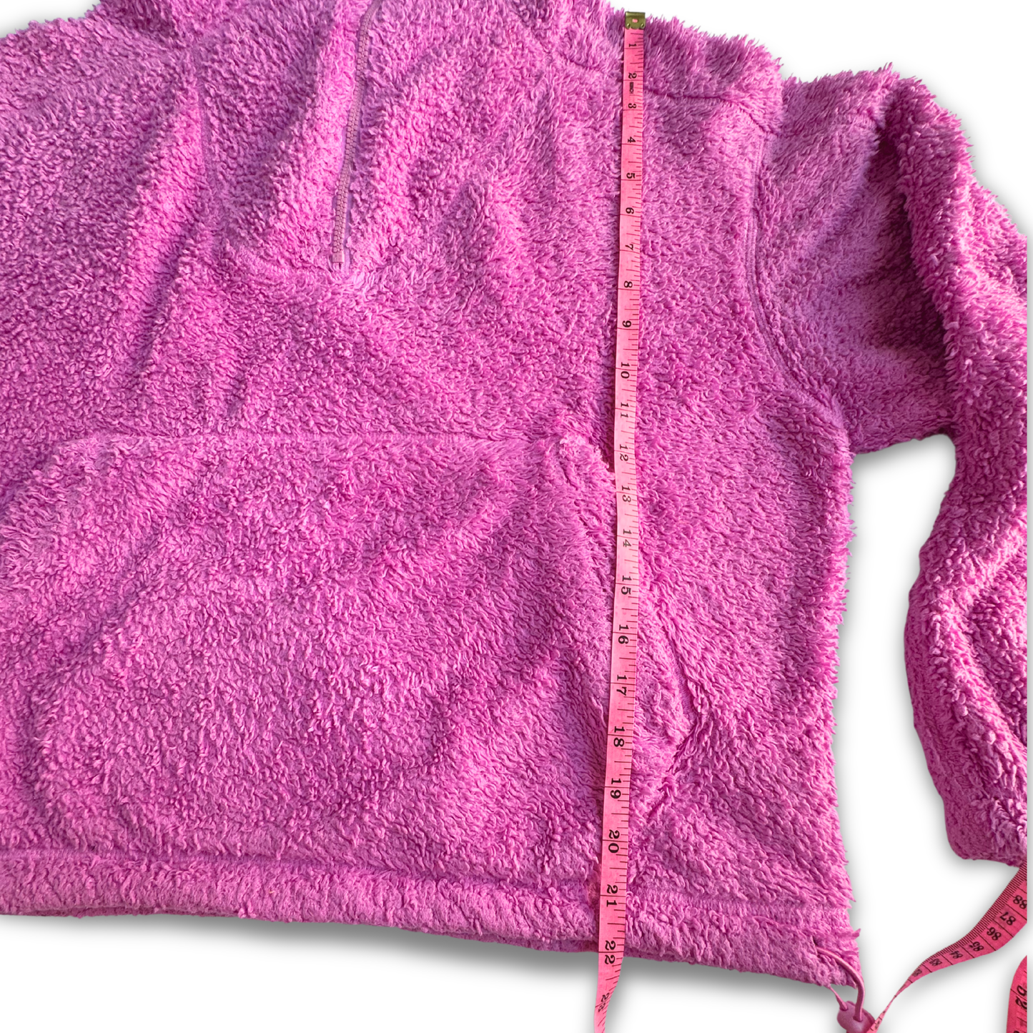 Free People Movement Sherpa Pullover – Hot Pink / Fuchsia – Size Small