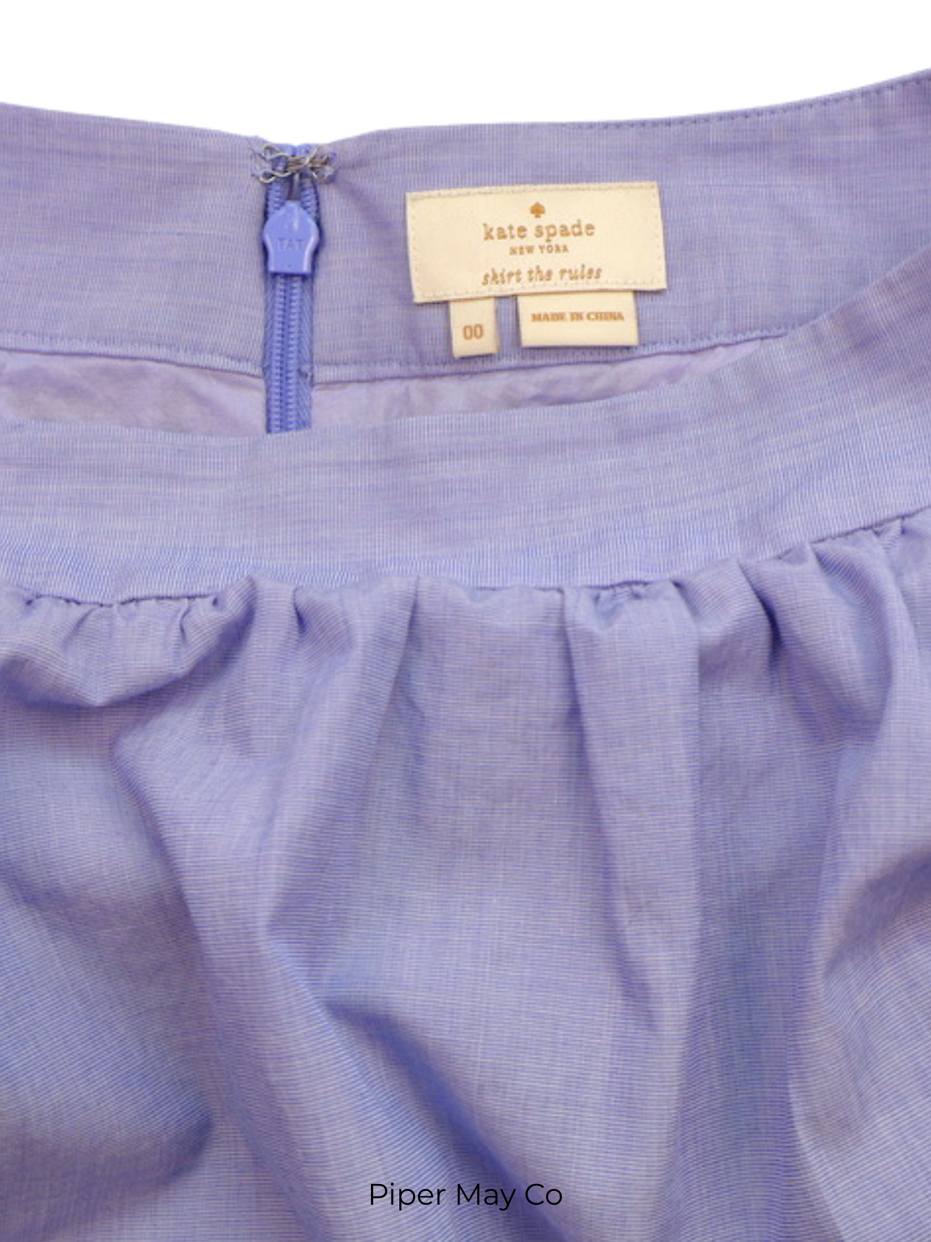 Kate Spade Lavender Ruffle Skirt – Feminine Statement Piece (Size 00)