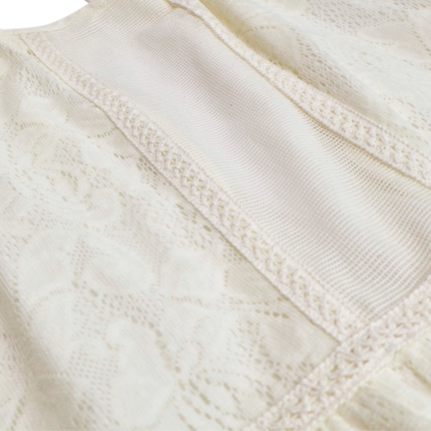 Piper May Co | Abercrombie & Fitch Lace Mini Dress – Ivory | Size Small