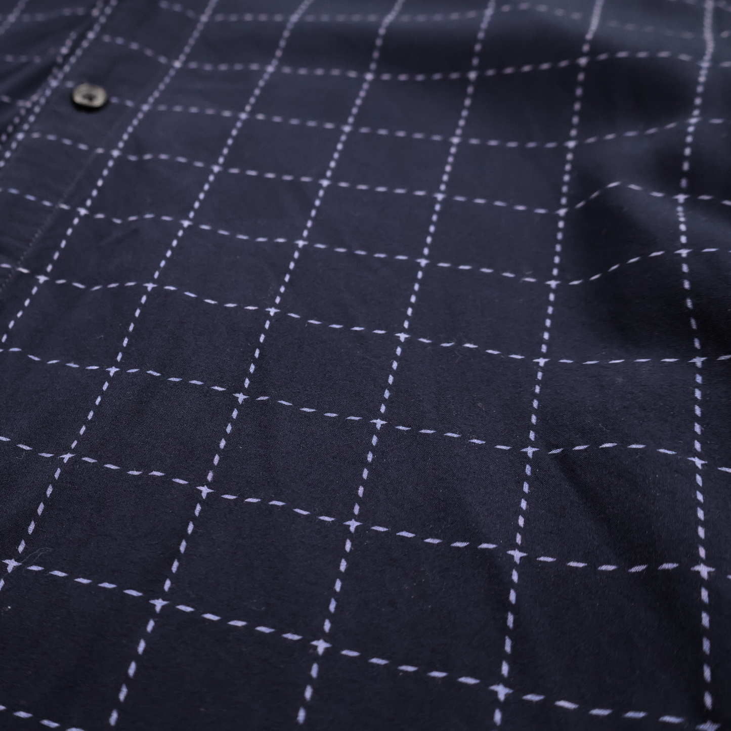 Scotch & Soda Amsterdam Couture Blue Windowpane Blouse – Size Medium