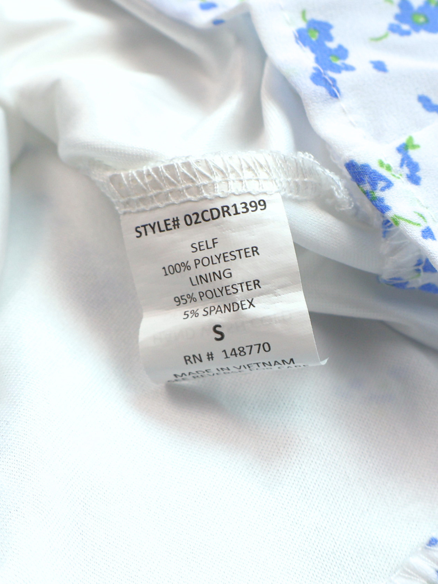 Sienna Sky Floral Smocked Waist Dress – Size Small