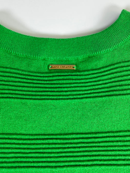 Michael Kors Ribbed Knit Short Sleeve Sweater – Size Medium