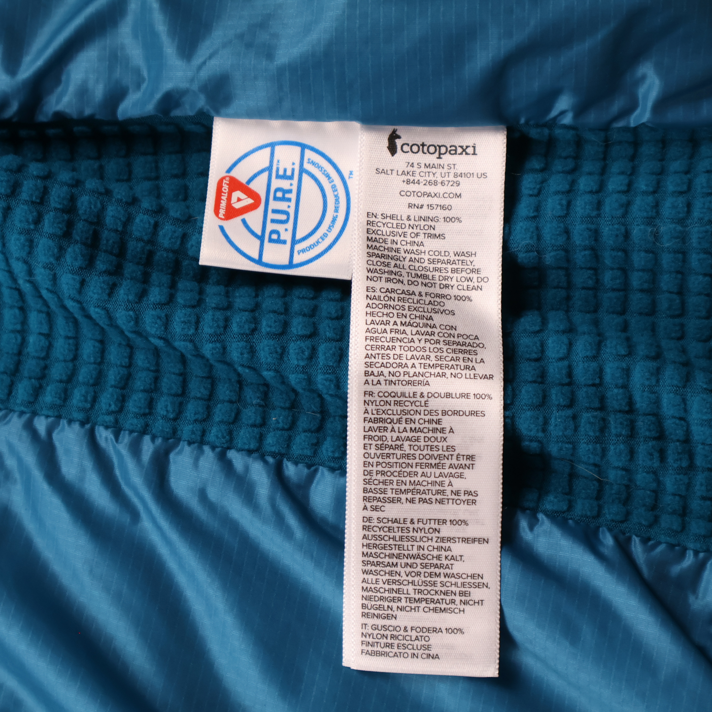 Cotopaxi Colorblock Insulated Hooded Jacket – Women’s Size Large – NWT