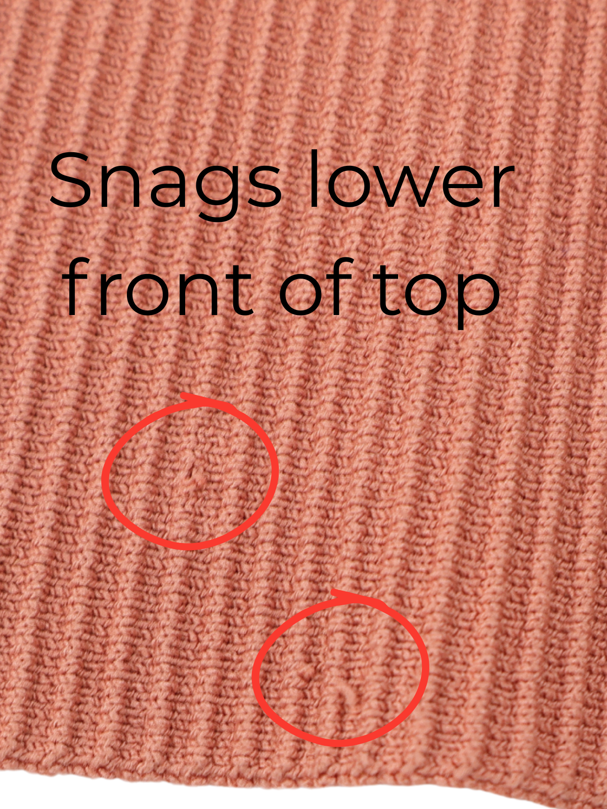 Babaton Aritzia Sculpt Knit Cropped Tank Top Small Peach Ribbed Minimalist