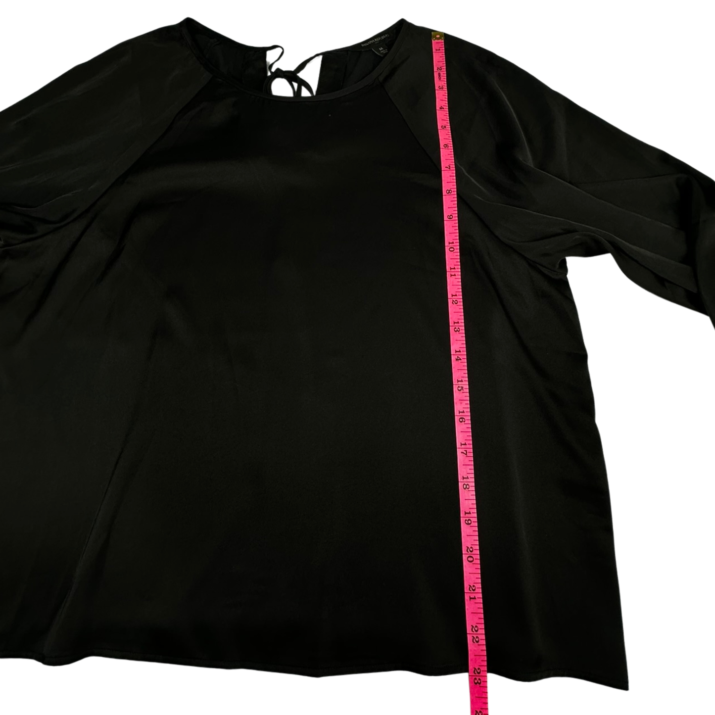 Banana Republic Black Balloon Sleeve Blouse – Size Medium