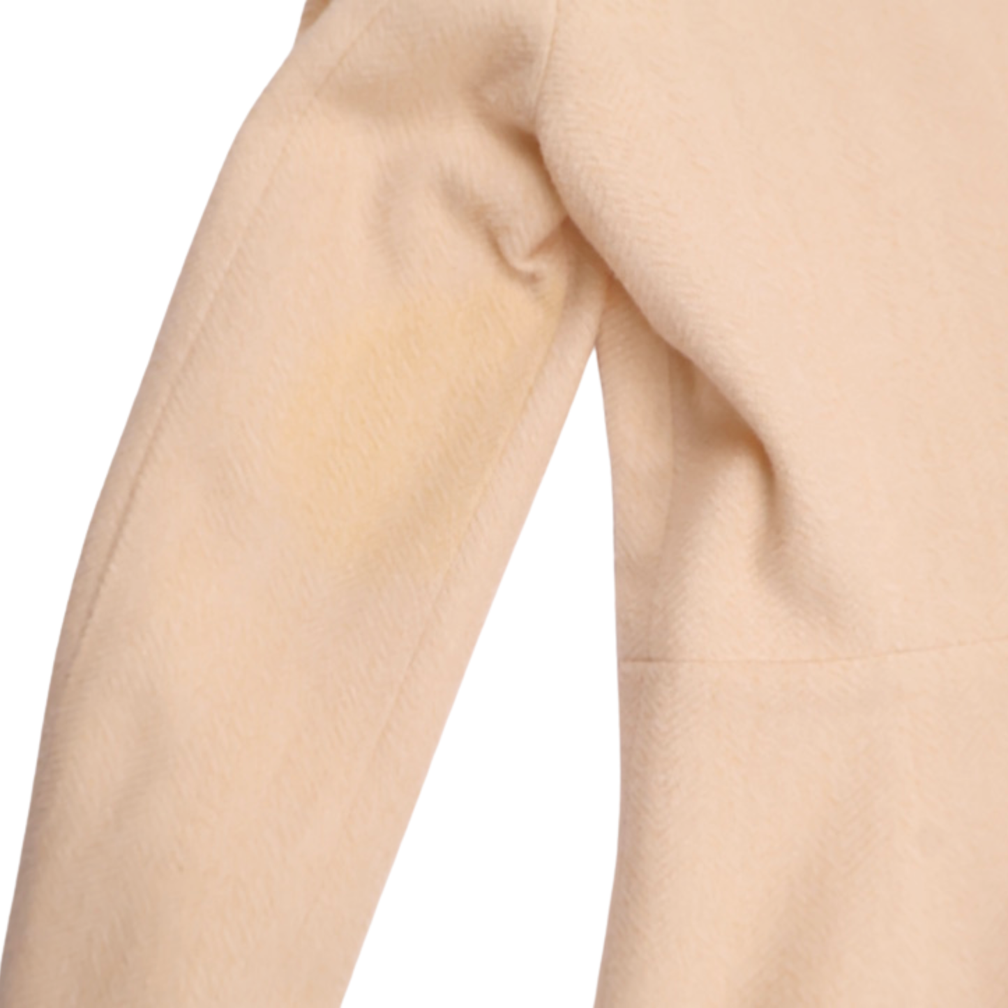 Zara Basic Tailored Coat – Cream | Size XS