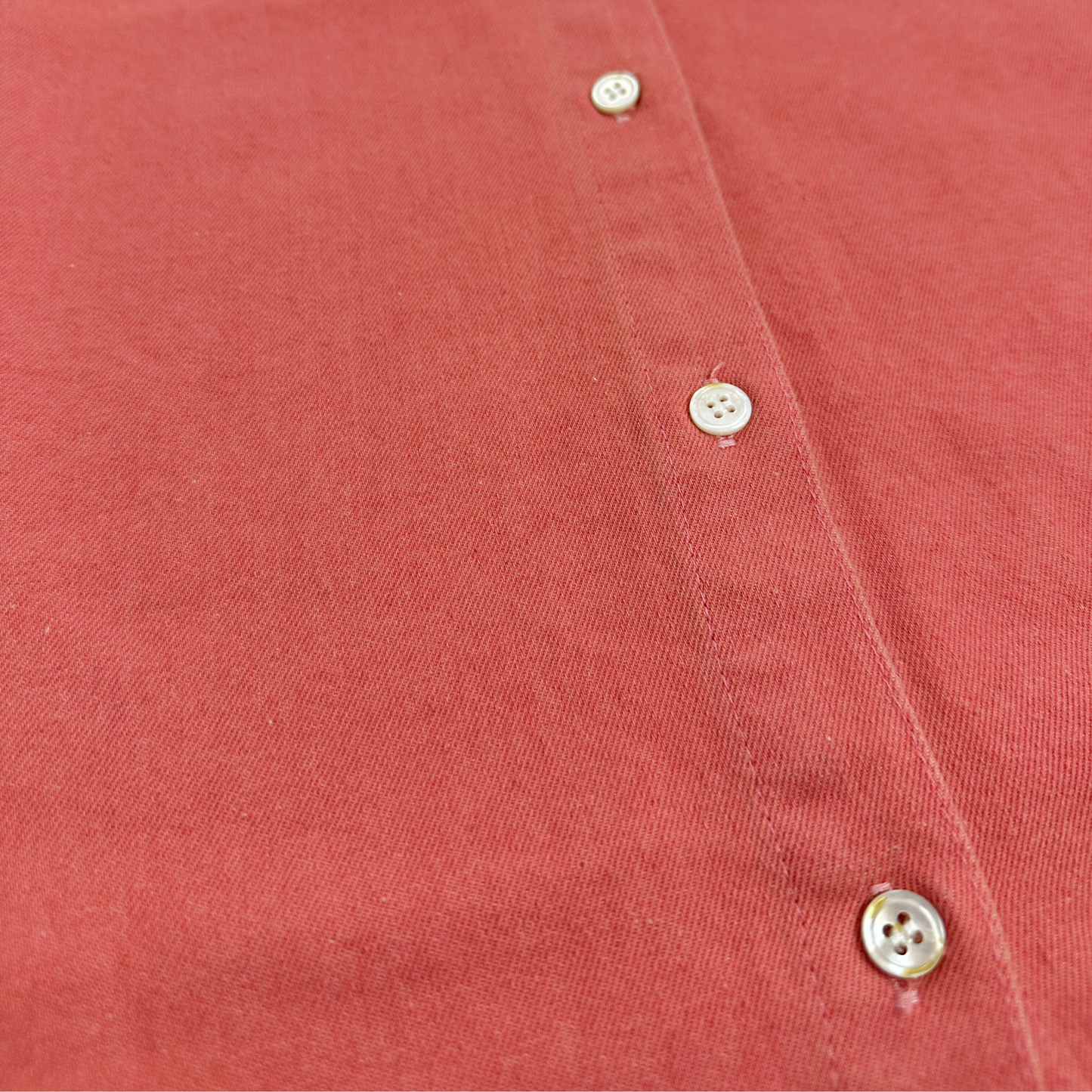 Zilcremo Button Front Shirt Dress – Salmon Pink – Size Large