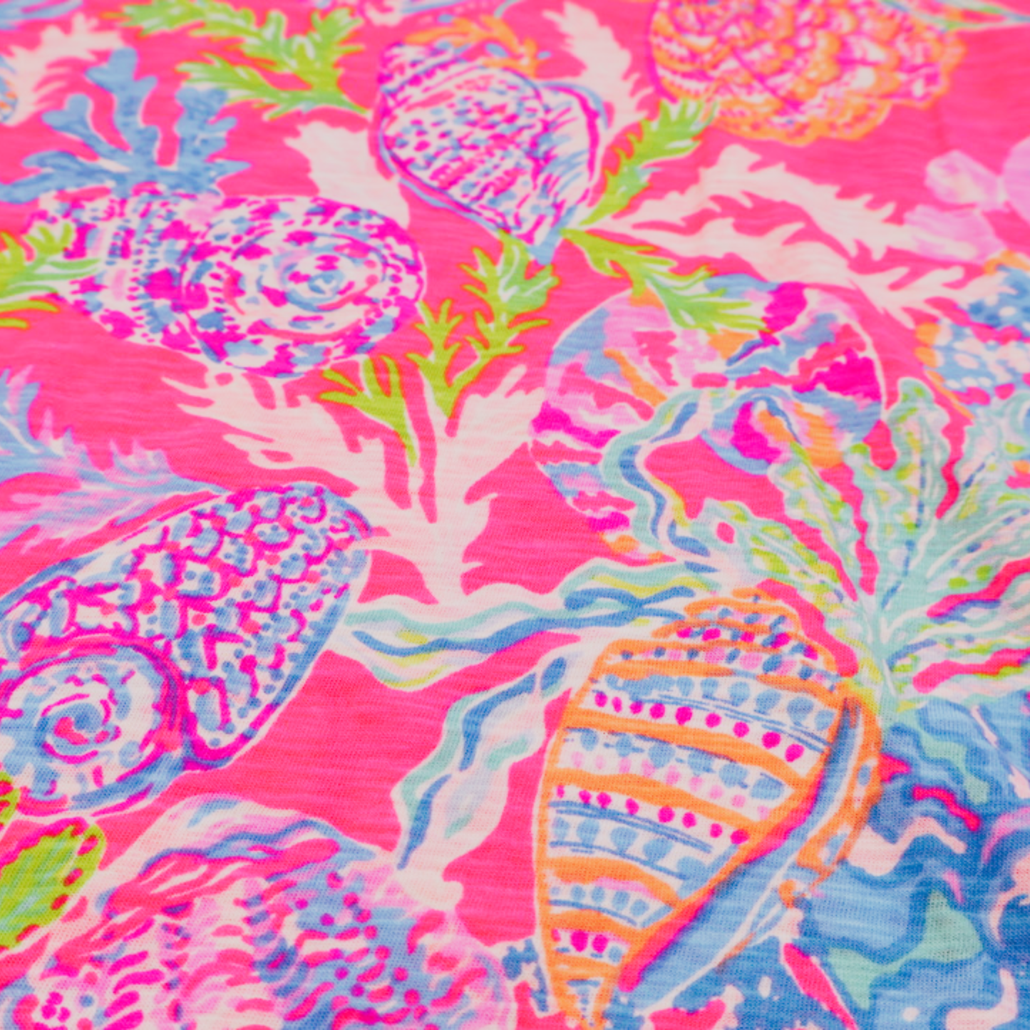 Lilly Pulitzer Coral Reef Print Top – Pink Multi | Size XXS