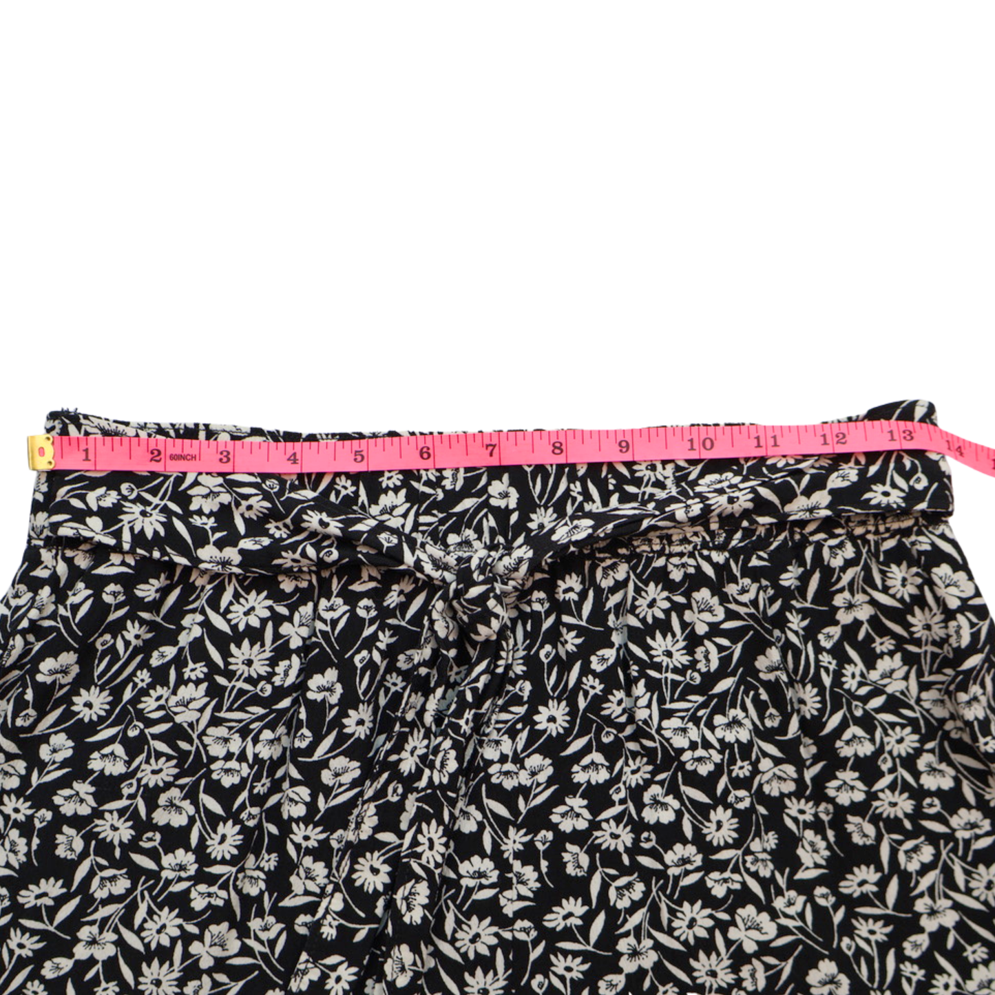 Maeve by Anthropologie Floral Tie Waist Shorts | High Rise Relaxed Fit | XS