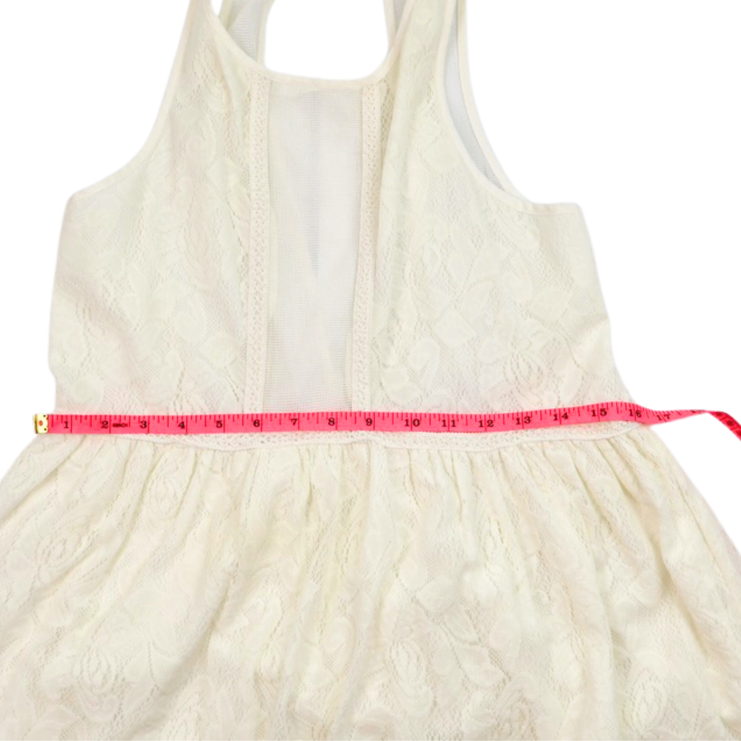 Piper May Co | Abercrombie & Fitch Lace Mini Dress – Ivory | Size Small