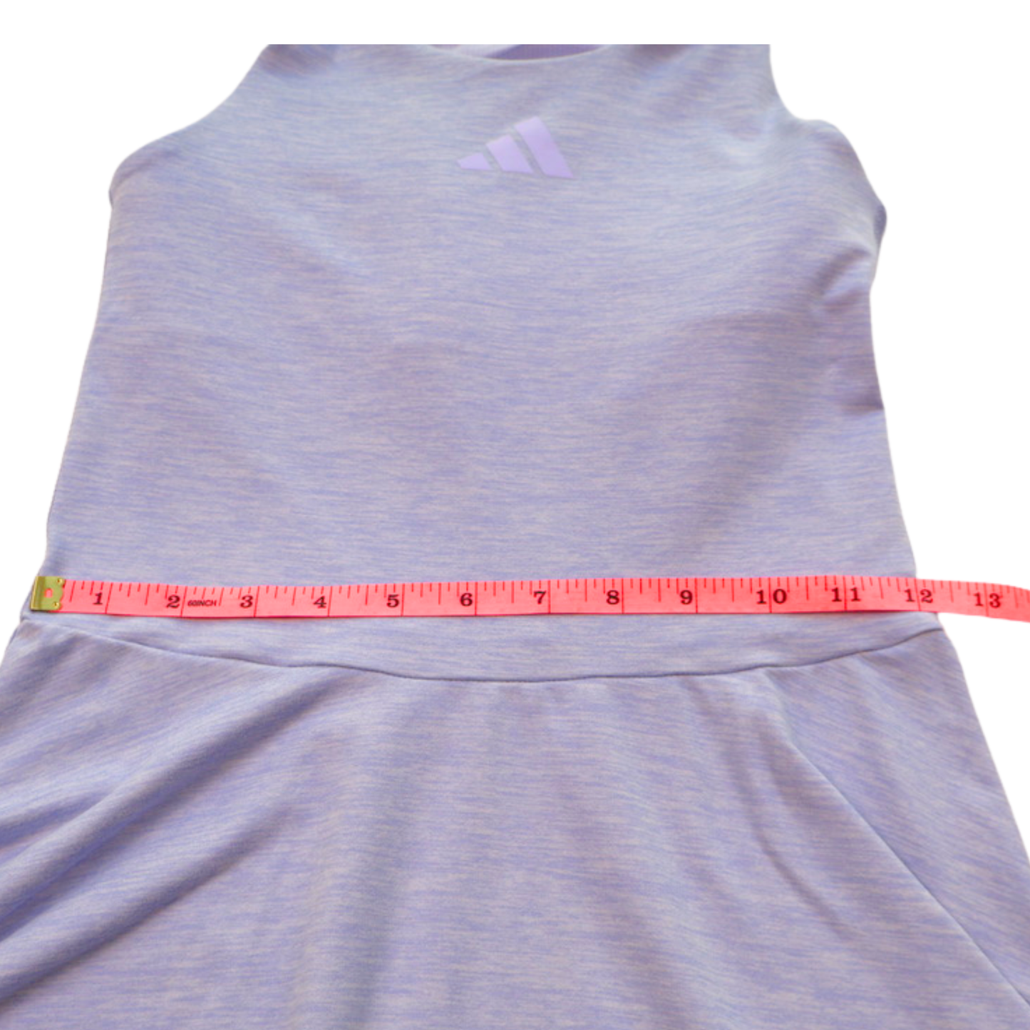 Adidas Slim Fit Tennis Dress | Blue Active Dress | Built-In Bra | Size M (10/12 Youth Fit)