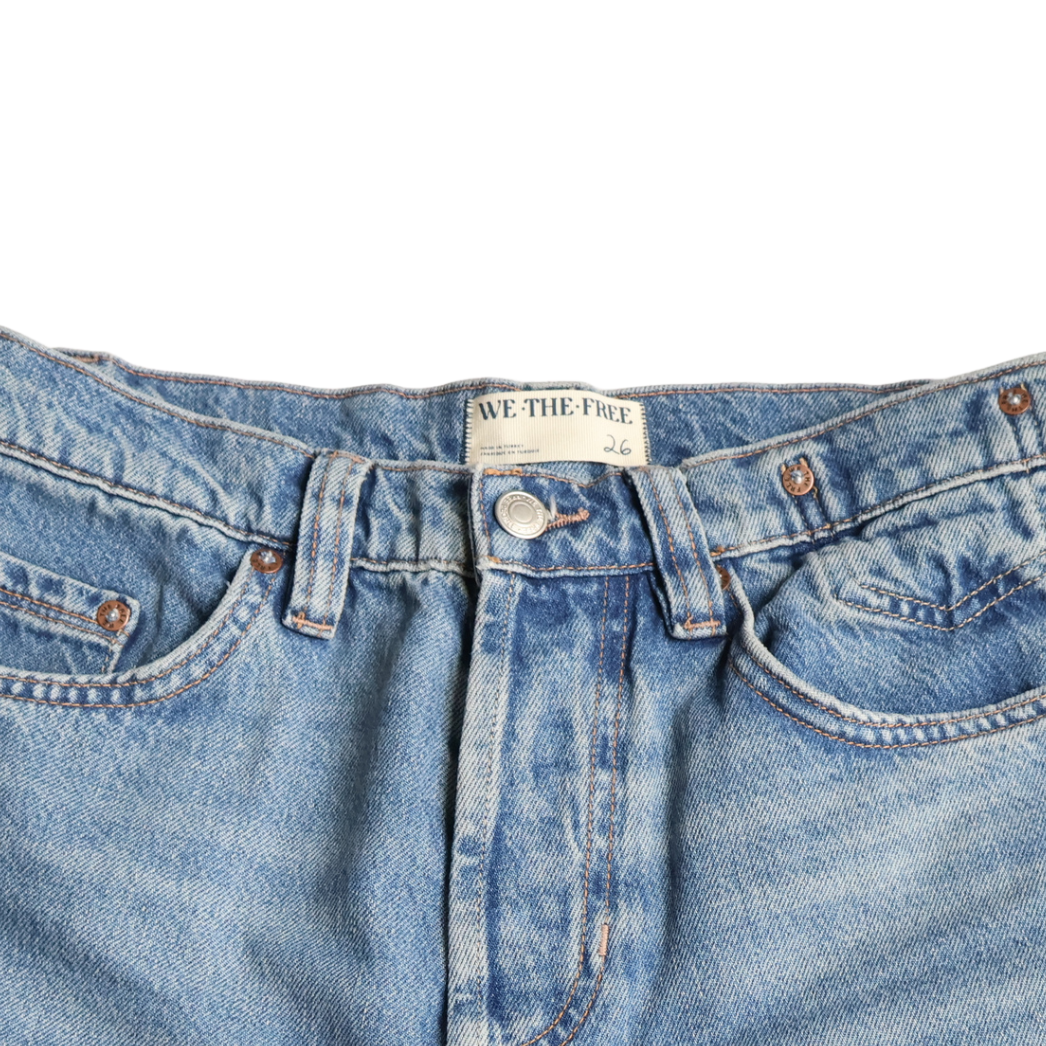 Free People We The Free Flare Jeans – Medium Wash | Size 26