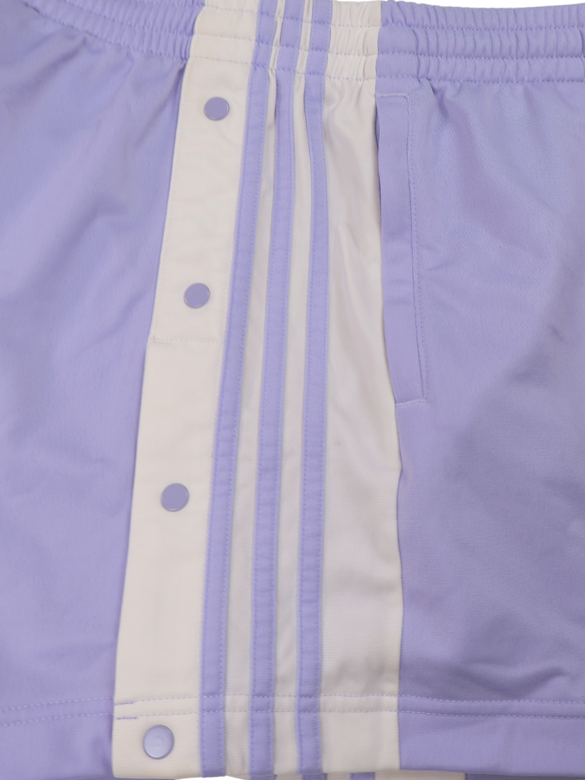 Adidas Originals Adibreak Snap Side Shorts Medium Lavender Purple White Athleisure