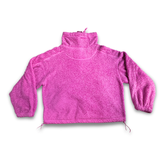 Free People Movement Sherpa Pullover – Hot Pink / Fuchsia – Size Small