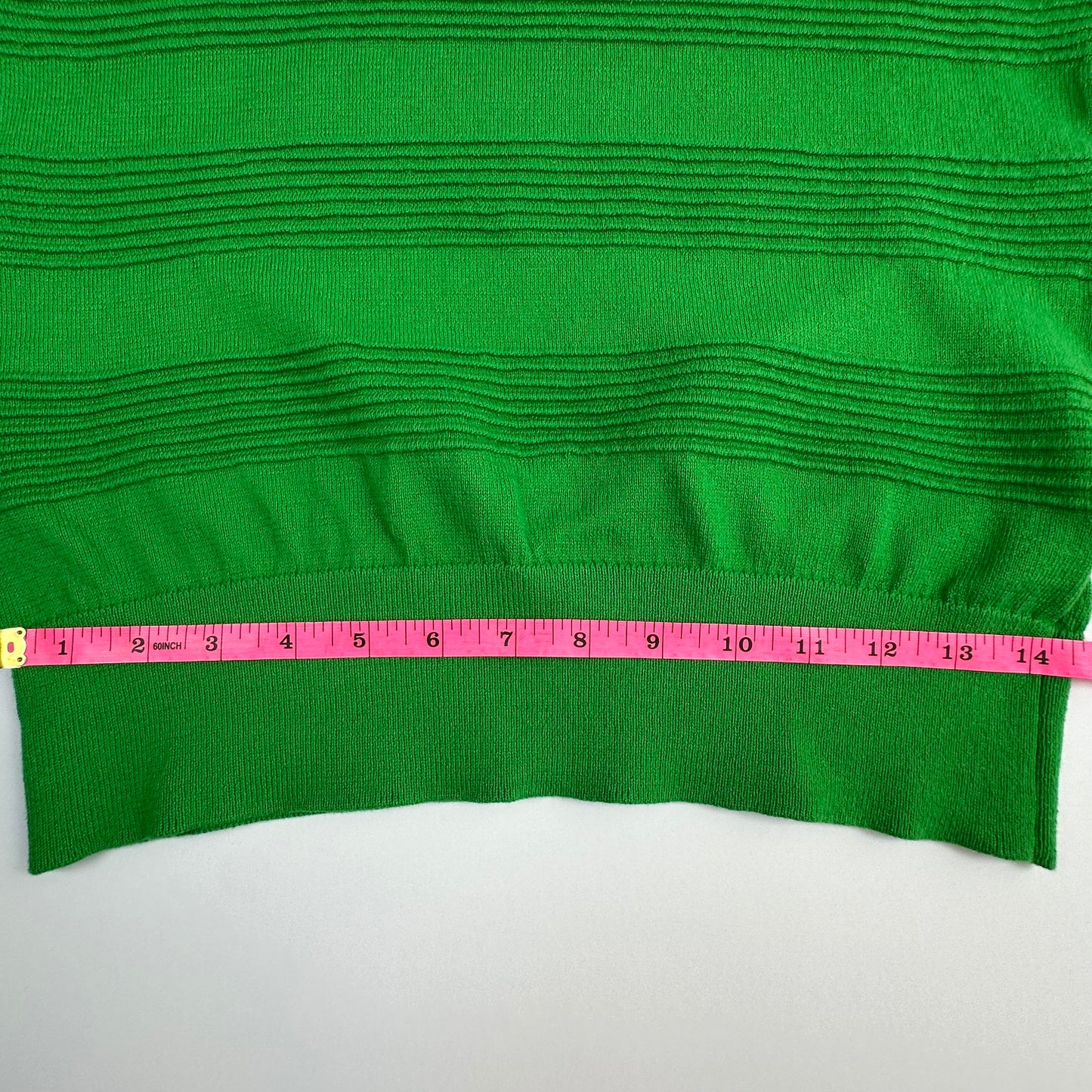 Michael Kors Ribbed Knit Short Sleeve Sweater – Size Medium