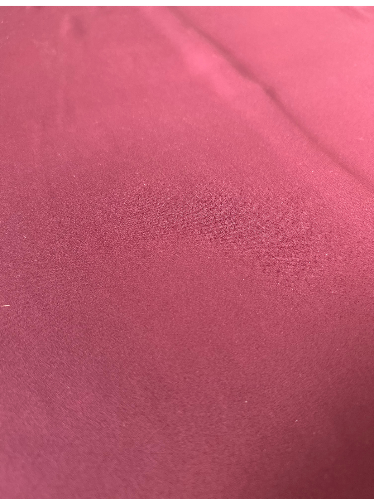 Banana Republic Burgundy Satin Short Sleeve Blouse Work Top Size Small