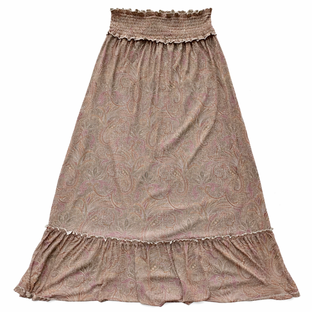 DR2 Multicolor Paisley Maxi Skirt – Size Medium
