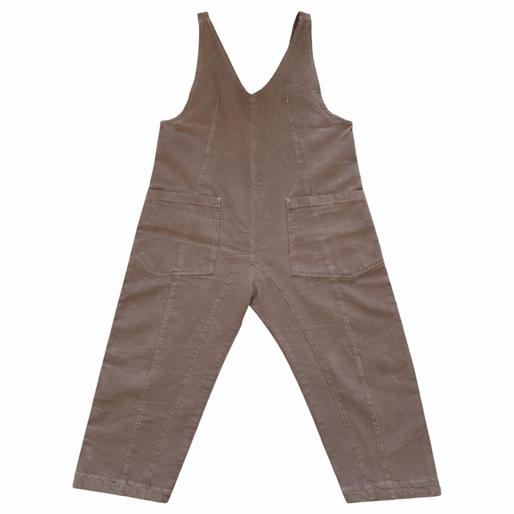 We The Free by Free People Utility Jumpsuit – Brown - Size Medium